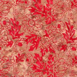 Timeless Treasures Tonga Harvest Floral B3732 spice