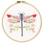 Bothy Threads PRINTED Pollen  Dragonfly Embroidery EP02