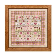 Owl and the Pussy Cat Birth Sampler