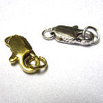 2 Ring Lobster Clasps RAT2R10