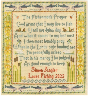 Bothy Threads The Fishermans Prayer by Moira Blackburn  XS18