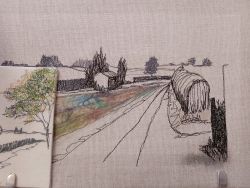 Saturday Stitching Workshop Sat august 8th Creating images with freehand machining 2