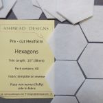 Hexies Large precut 100mm, 76mm, 38mm, 32mm