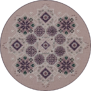 Amethyst Snowflake JN042R