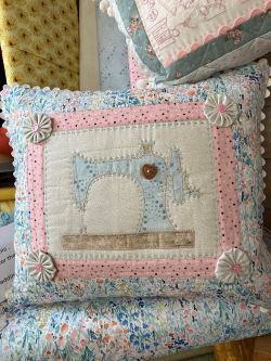 Saturday Stitching Workshop Sat August 8th  Simple cushions with Lynn